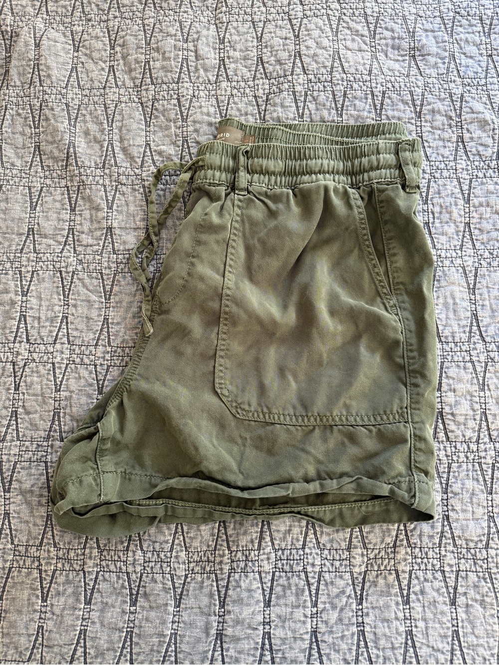 Torrid Olive Green Casual Drawstring Shorts